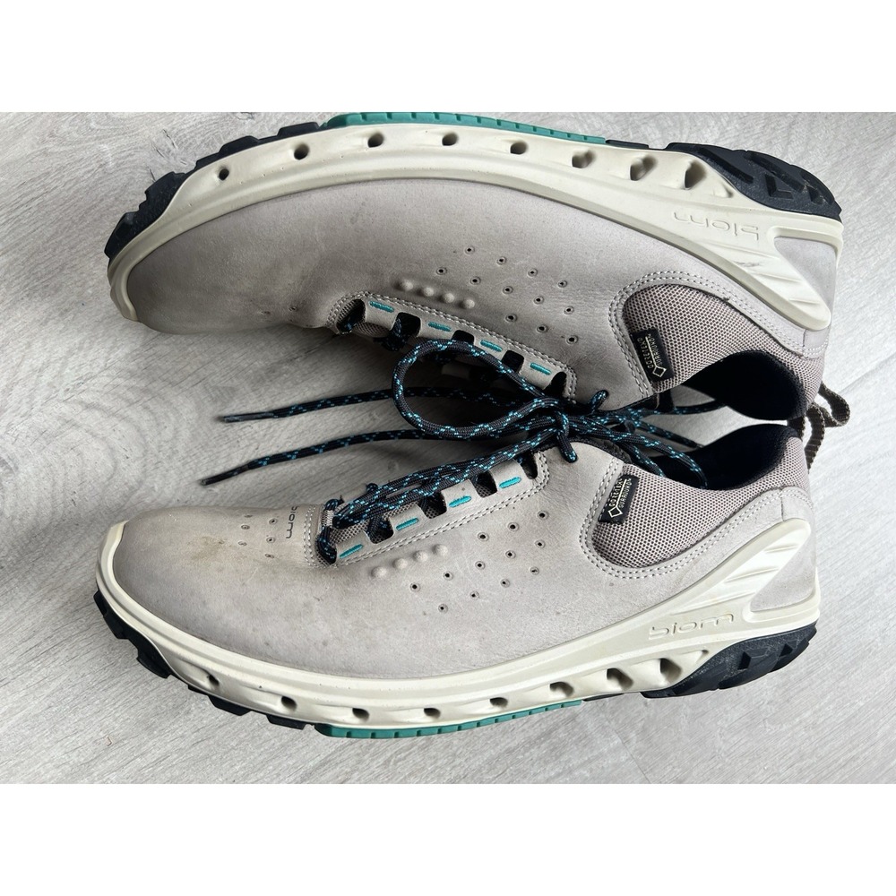 Ecco Biom Venture GTX Gore Tex Yak Leather Hiking Shoes Size 40 - Picture 4 of 7
